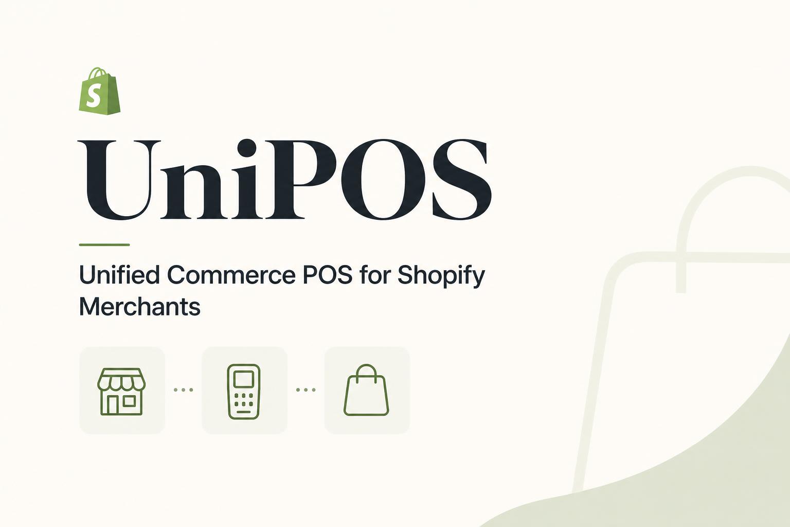 Unipos Background UniPOS | Unified Commerce POS για Shopify Merchants